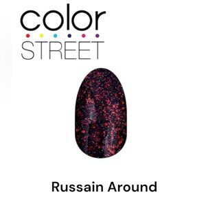 3 FOR $35: COLOR STREET Nail Strips - Russain Around